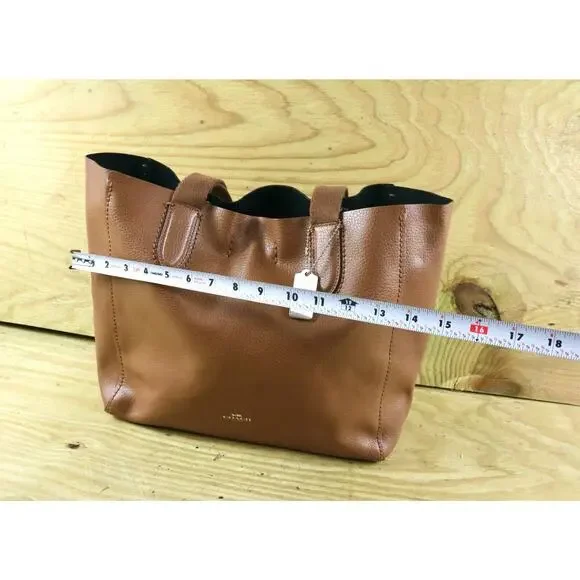 Coach Handbags Womens Brown Leather Derby Tote Shoulder Bag F58660 - Picture 10 of 12